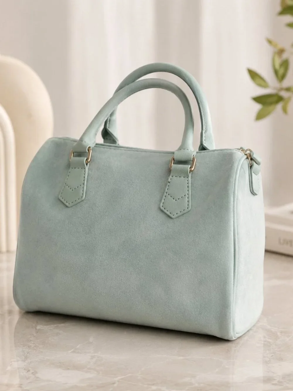 Juicy Couture Let It Shine Cool Blue Rhinestone Satchel Crossbody NWT
